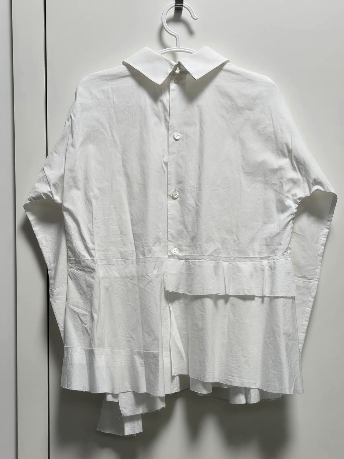 (중고)TAO Comme des Garcons 화이트 블라우스 M 상품이미지4