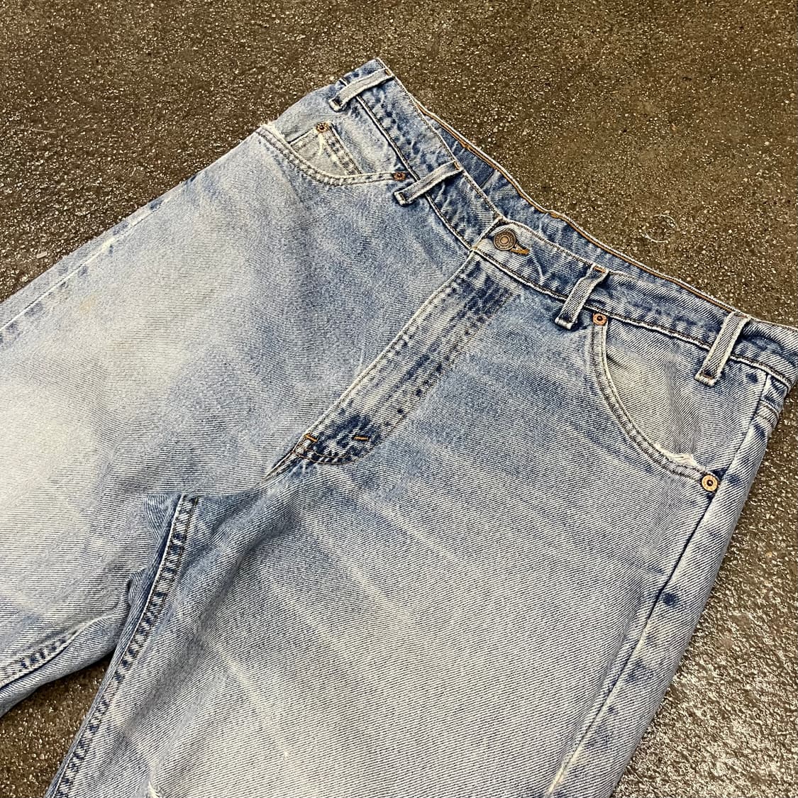 90s USA Levis550 데미지 팬츠 (35“) 상품이미지3