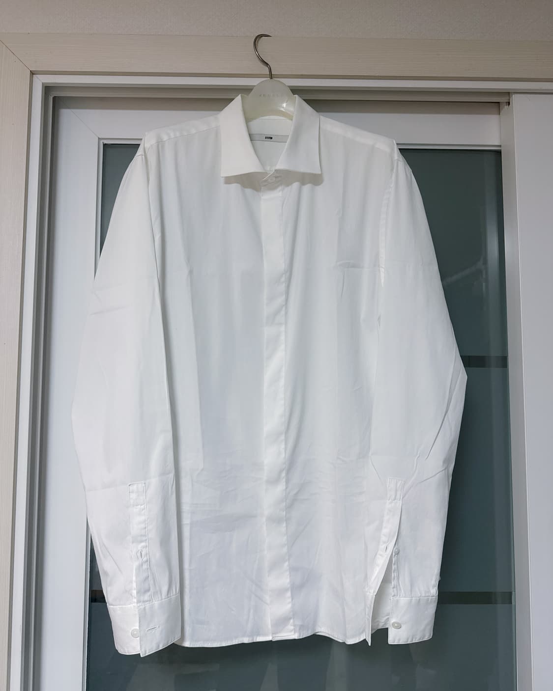 시스템옴므 정장 드레스 셔츠 화이트 105 상품이미지1