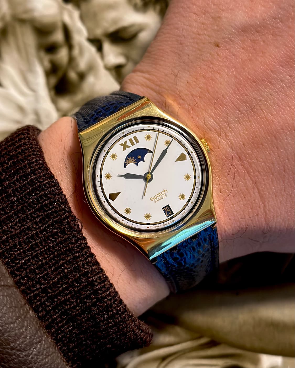 91년판) 빈티지 스와치 문페이즈 C.E.O 상품이미지1