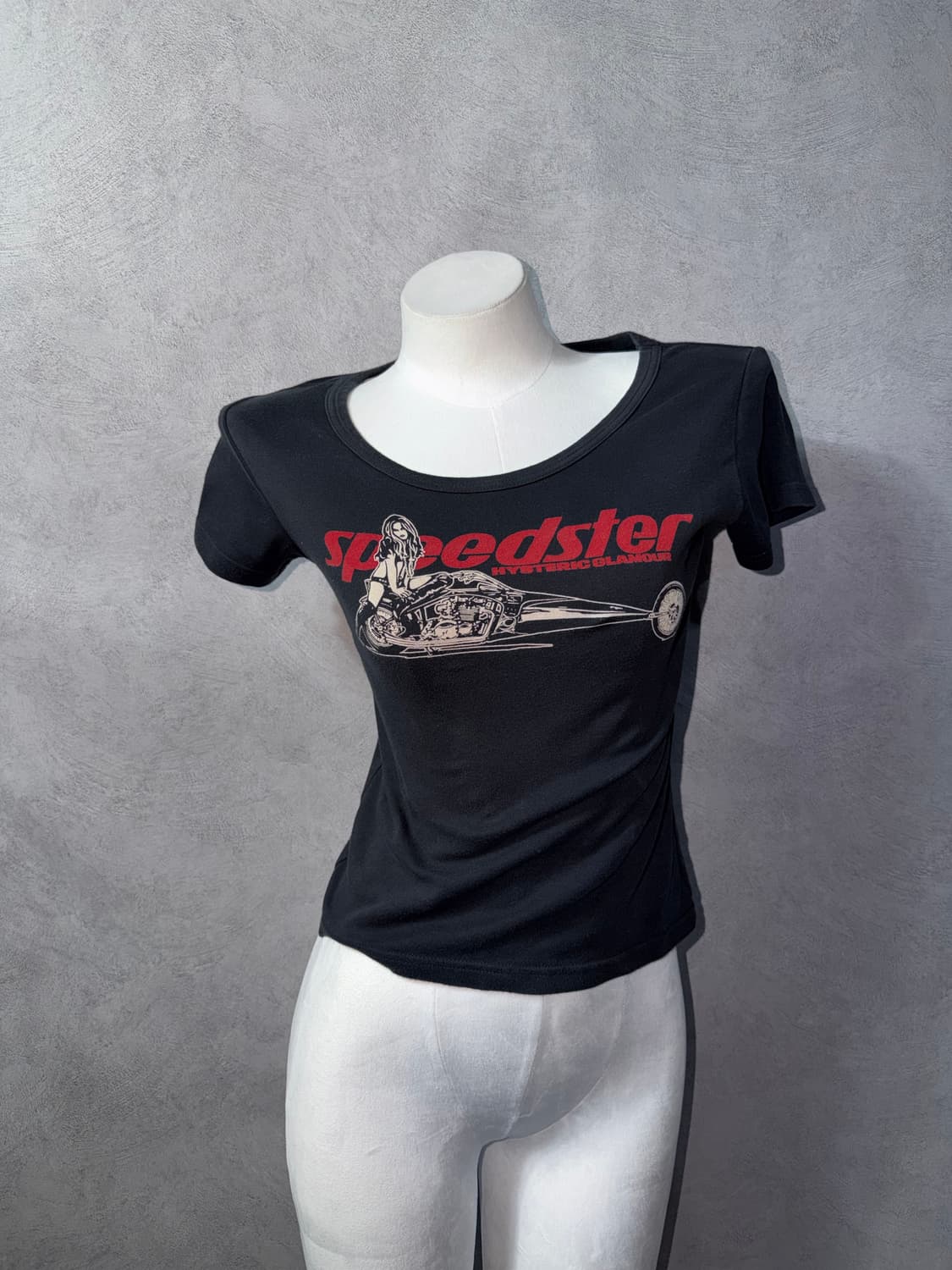 Hysteric Glamour “Speedster” Baby Tee 상품이미지1