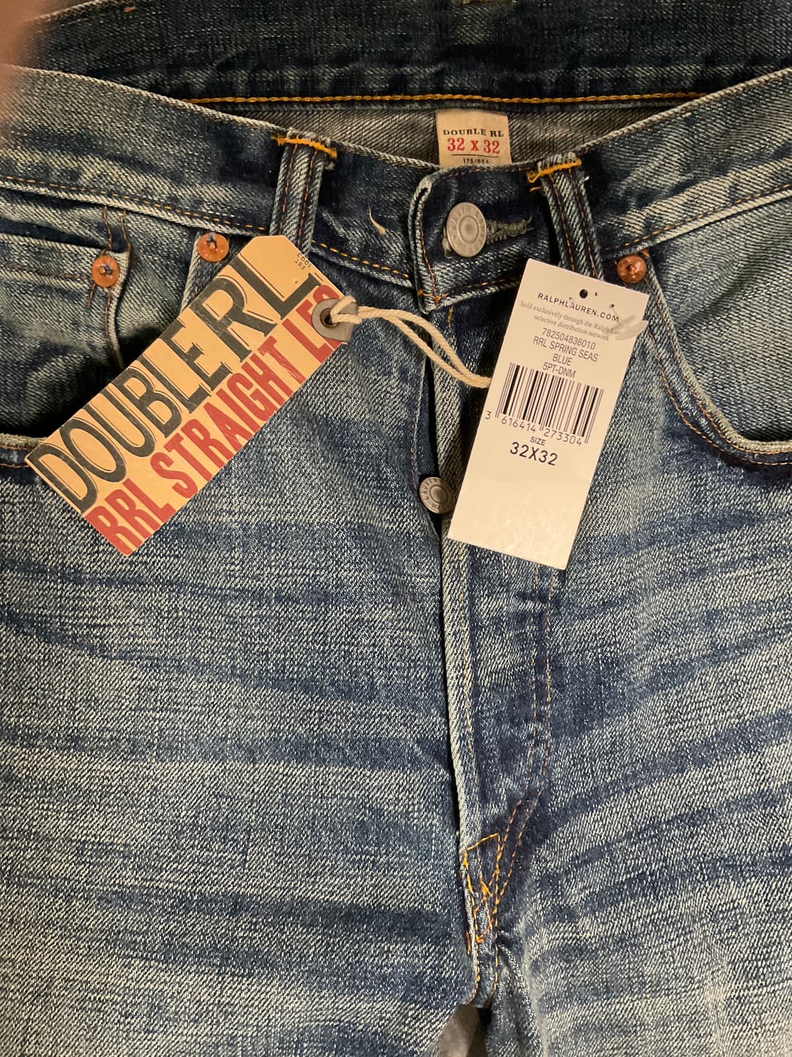 RRL 더블알엘 스트레이트핏 셀비지데님 힐스뷰 32/32 상품이미지4