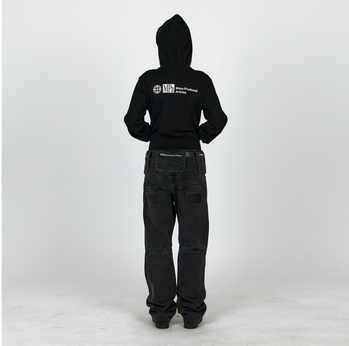 MPa HOOD ZIP UP WOMEN (BLACK) 상품이미지2