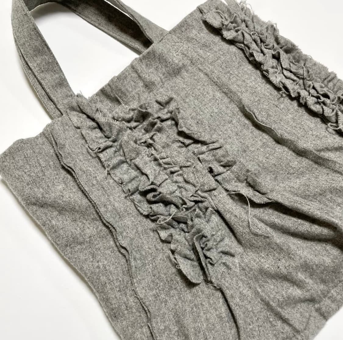 꼼데가르송 tricot 토트백 (Gray) 상품이미지2