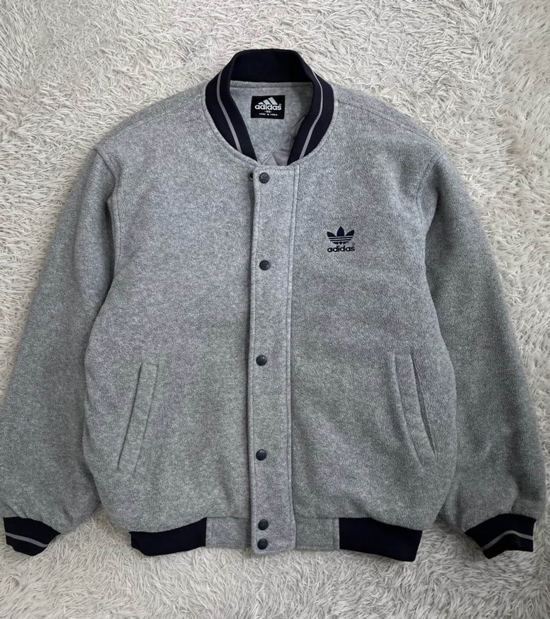00's 아디다스 올드스쿨 후리스 스타디움 점퍼/#3203 상품이미지1