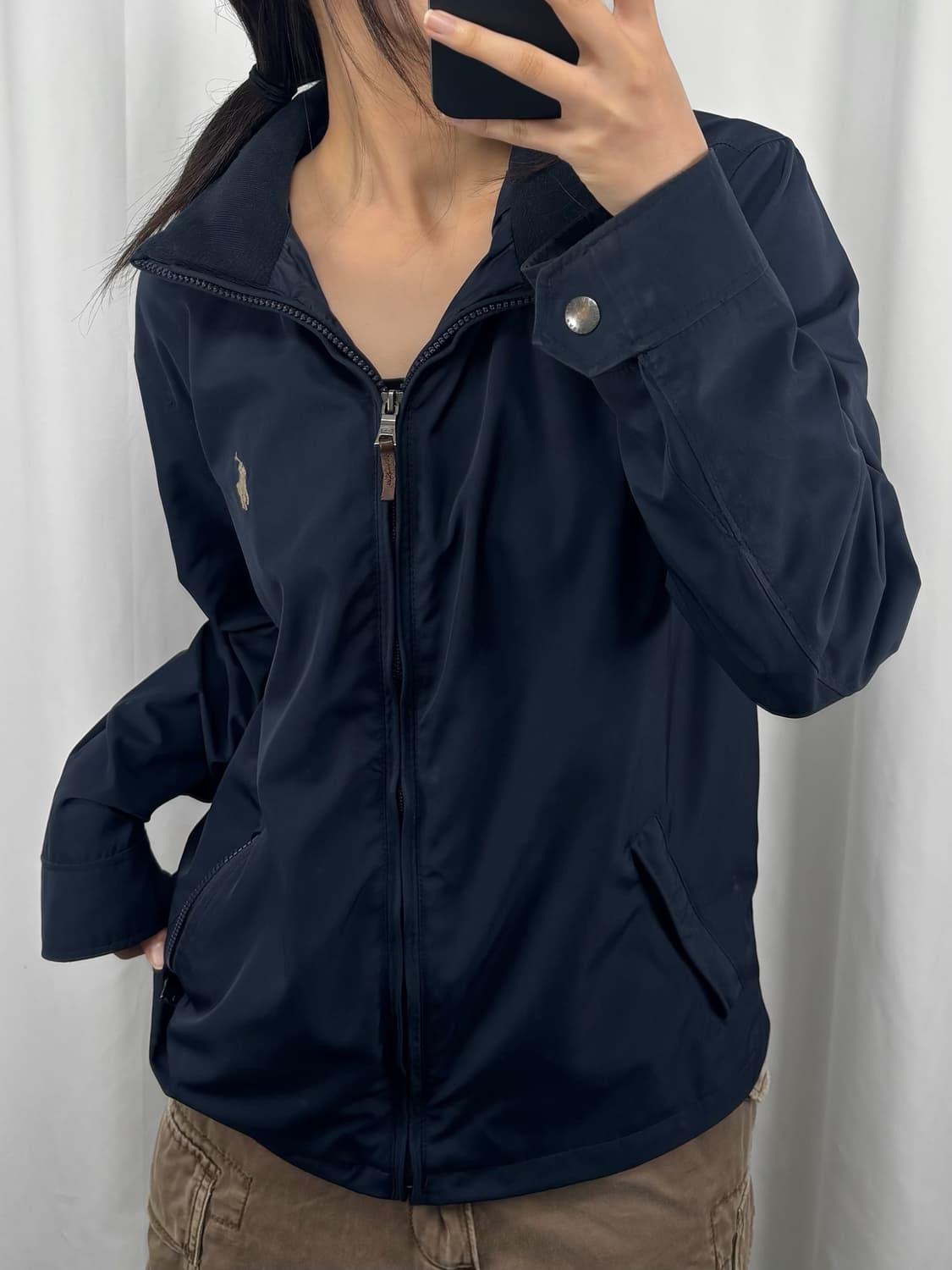 폴로 90s 바람막이 집업 자켓 상품이미지1