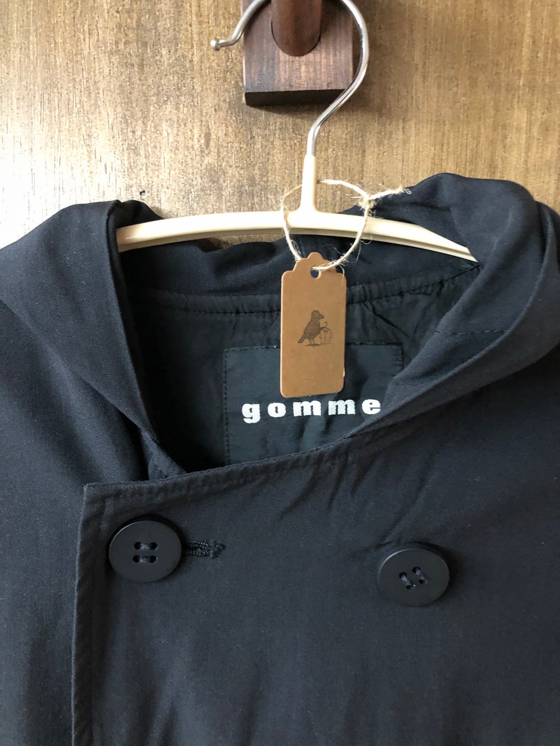Gomme 더블 버튼 후드 자켓  상품이미지3