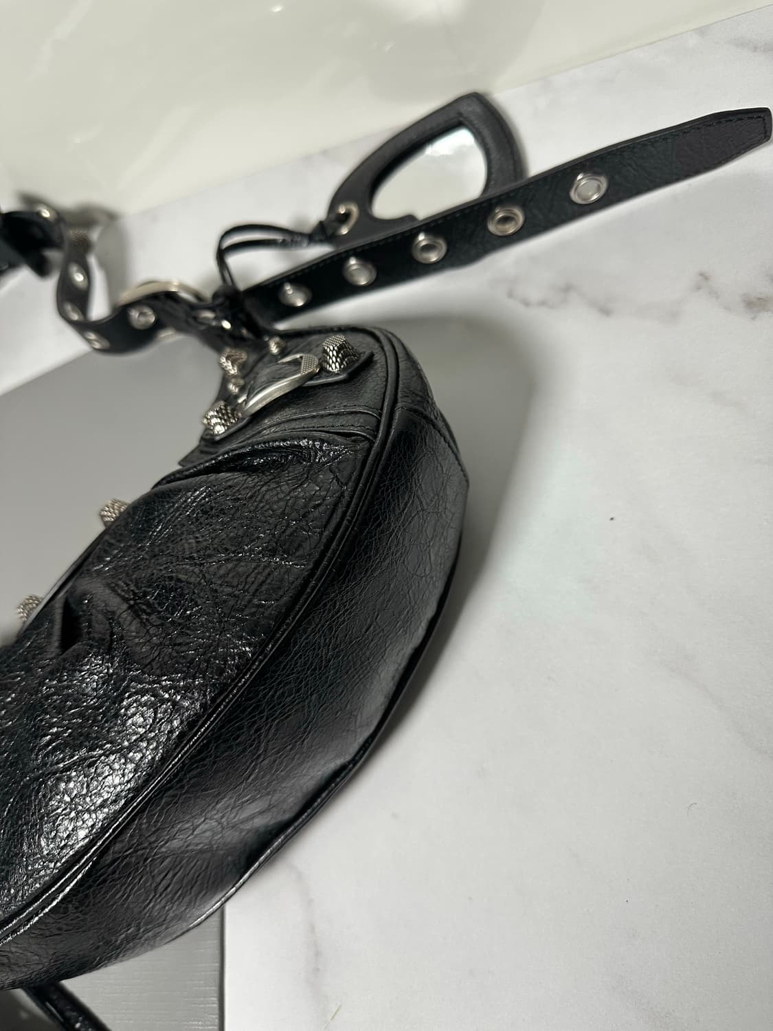 [25년 9월구매 정품] 발렌시아가 르카골 블랙xs  상품이미지7