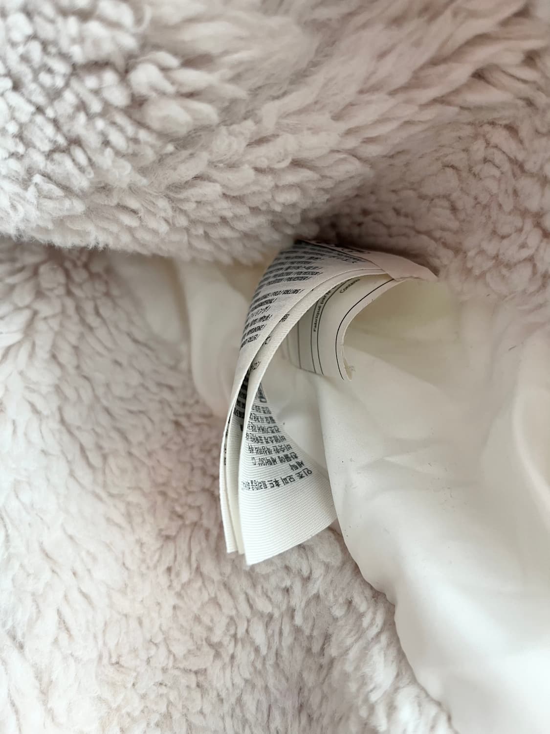 [유일매물] 아베크롬비 앤 피치 울프죠 화이트 패딩 조끼 [S] 상품이미지8