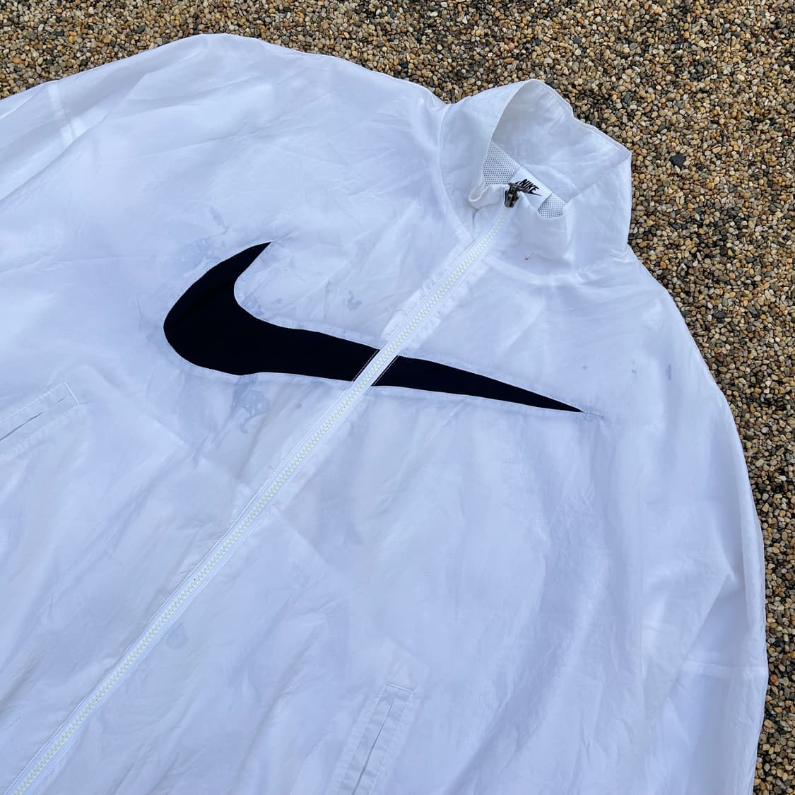 나이키(NIKE) 빅스우시 화이트 에센셜 우븐 바람막이 상품이미지2