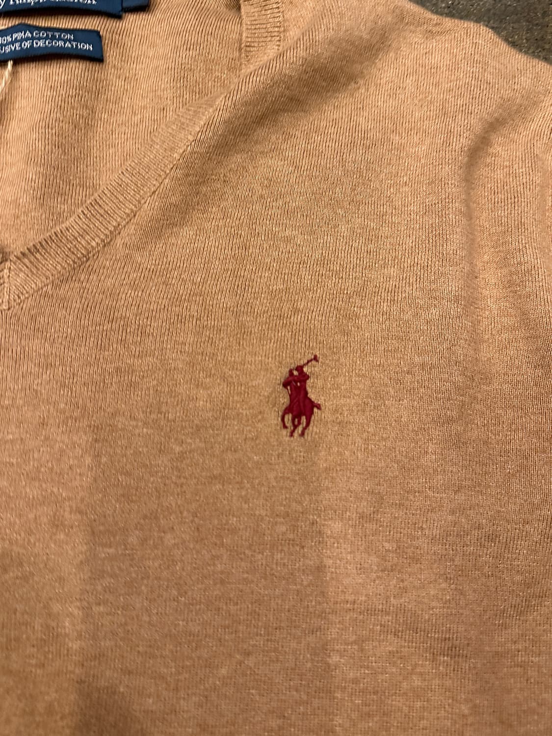 POLO 폴로 랄프로렌 피마코튼 니트 L 상품이미지3