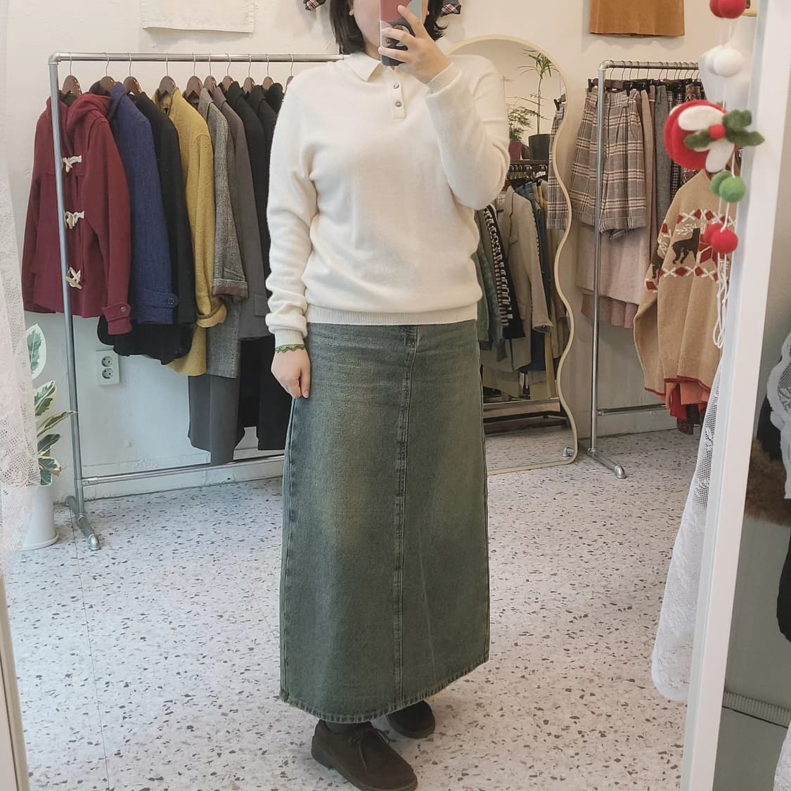 Zara 캐시미어 100 카라 니트 L🧵 상품이미지9