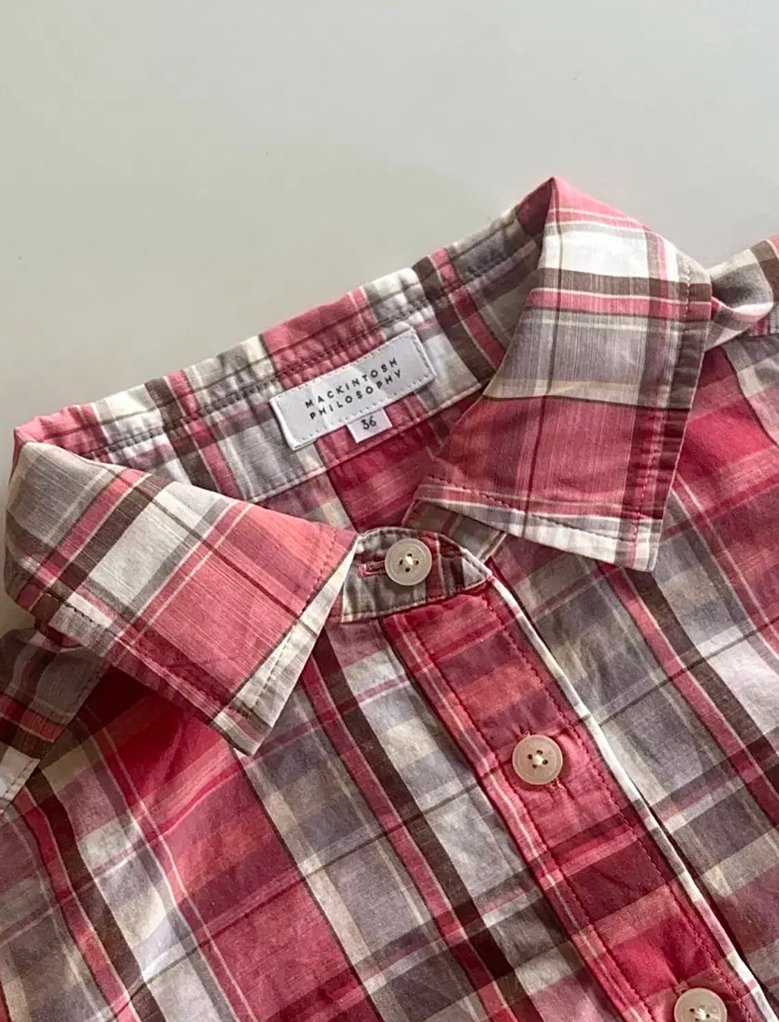 매킨토시 필로소피 셔츠 상품이미지9