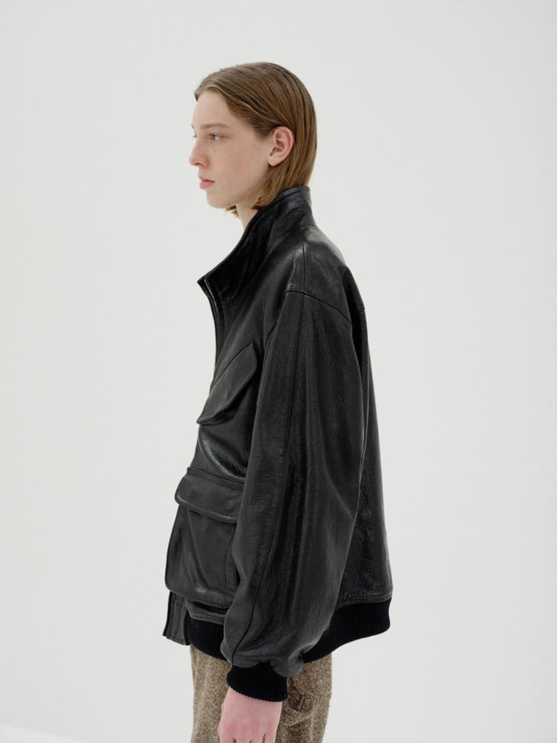 오라리 AURALEE LAMB LEATHER 상품이미지3