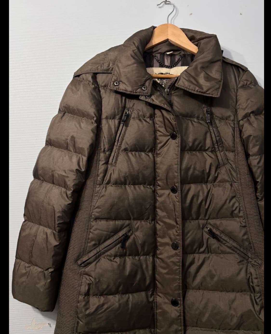 정품 버버리 여성 퀼팅 패딩 코트 상품이미지2