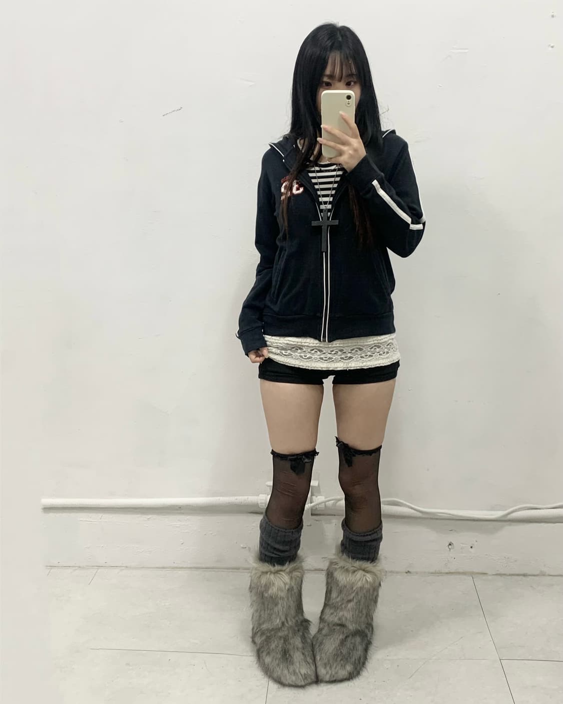 [CONVERSE] 컨버스 y2k 후드집업 상품이미지2