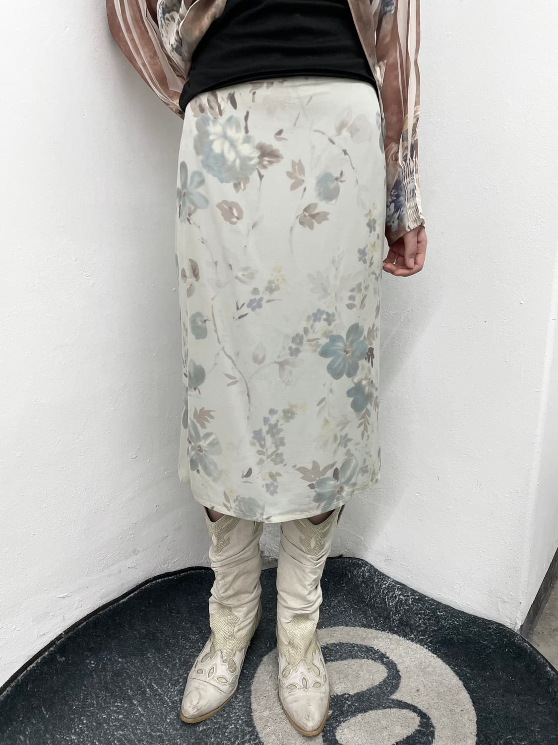 막스마라 페어리 실크 스커트 상품이미지3