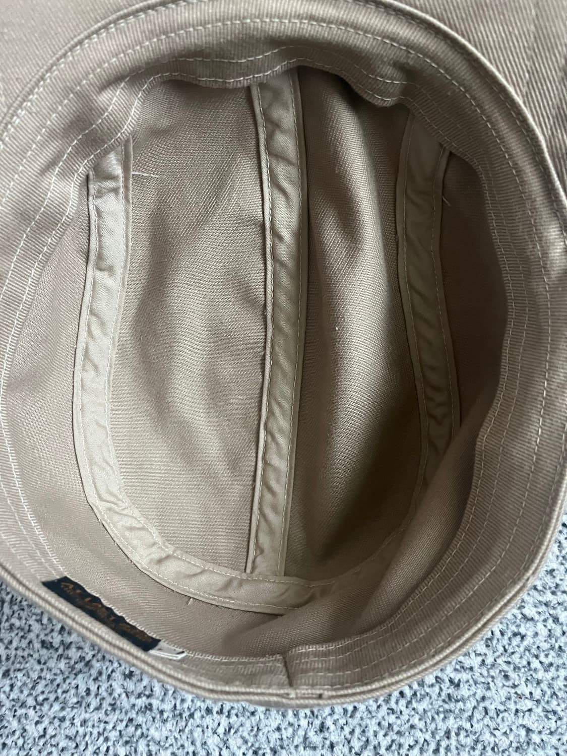 타임원클로딩 엣라코 코튼 트윌 워크 캡 7 1/4 상품이미지5