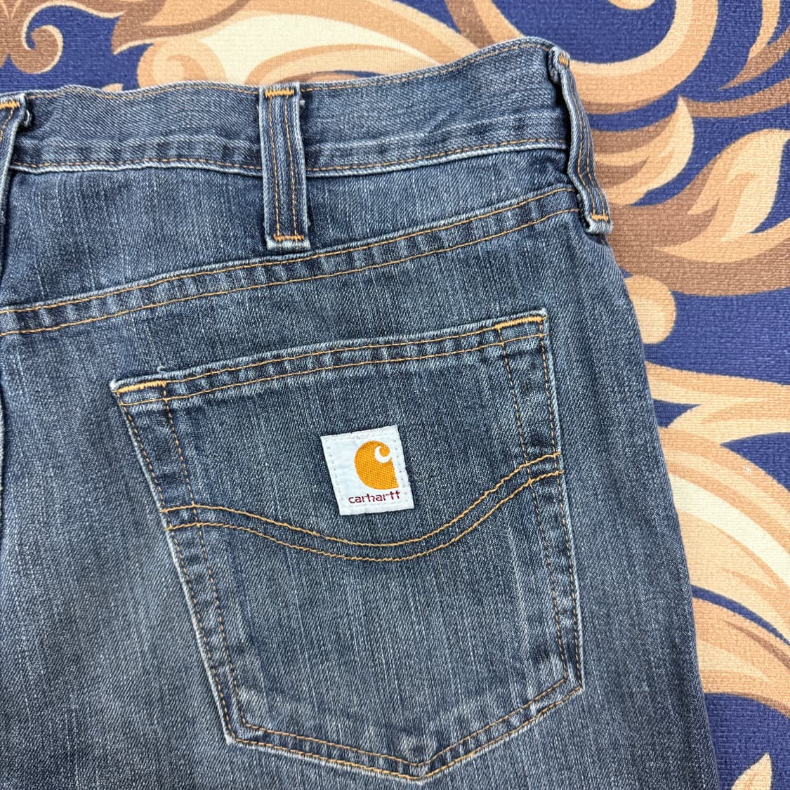 (34)칼하트 Carhartt 중청 데님팬츠(레귤러핏) 상품이미지2