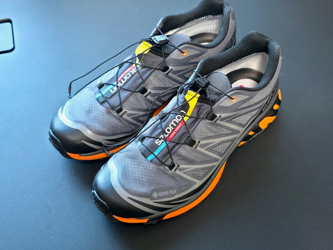 [280] 살로몬 XT-6 GTX 블랙/에보니/마멀레이드 상품이미지1