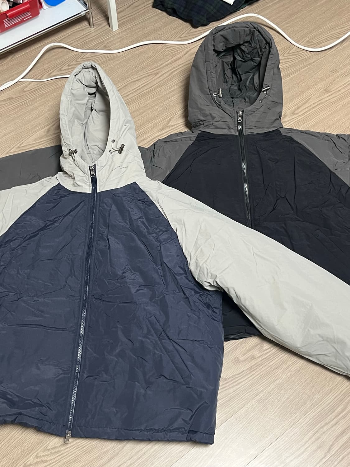 [새상품] 나그랑후드패딩 점퍼 상품이미지2