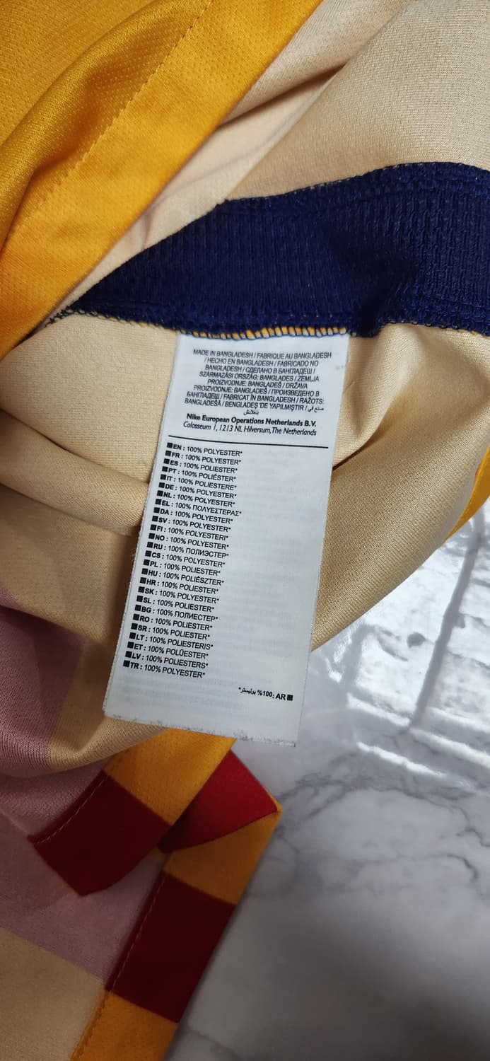 15-16 바르셀로나 어웨이 나이키 유니폼 반팔 상품이미지8