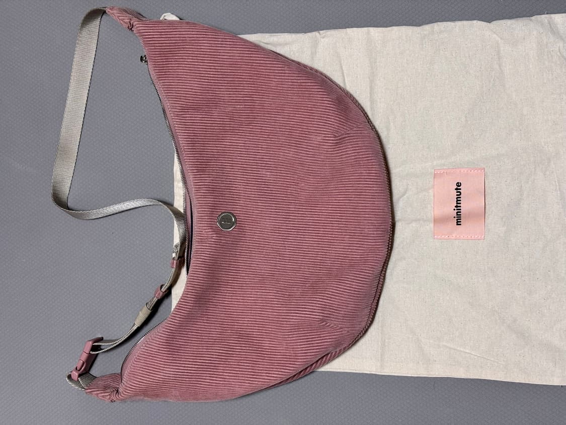 미닛뮤트 클로웨이스트 코듀로이 핑크 라지 L 상품이미지1