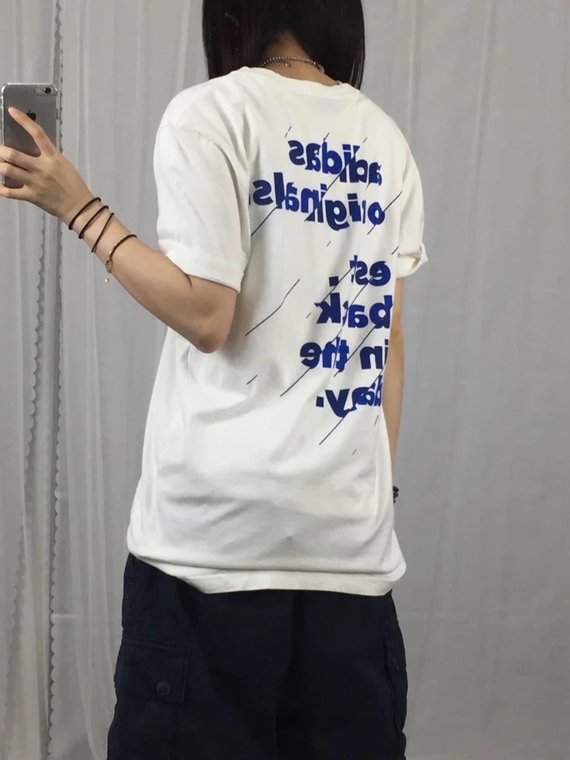 Adidas Originals Slogan White Tee 상품이미지3