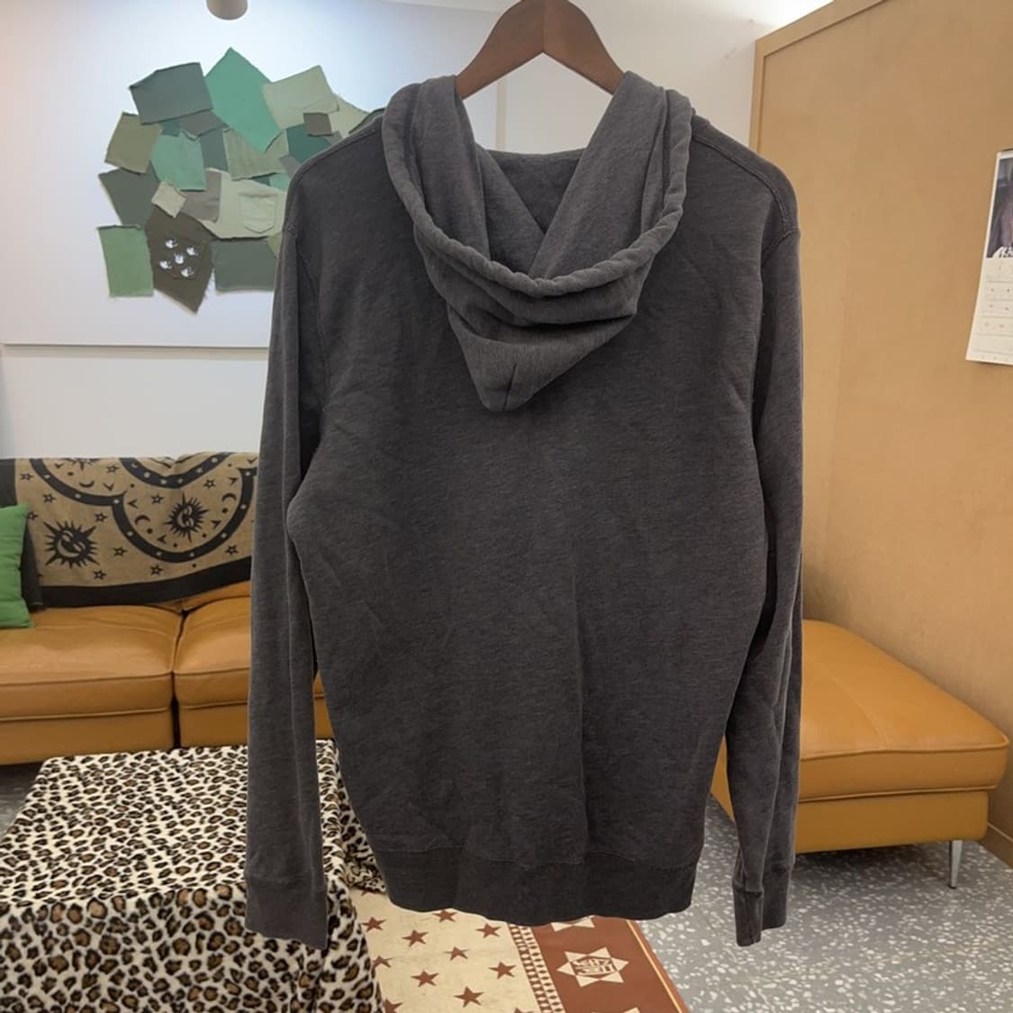 아베크롬비 올드스쿨 레트로 시크 오버핏 후드집업 M C09431 상품이미지4