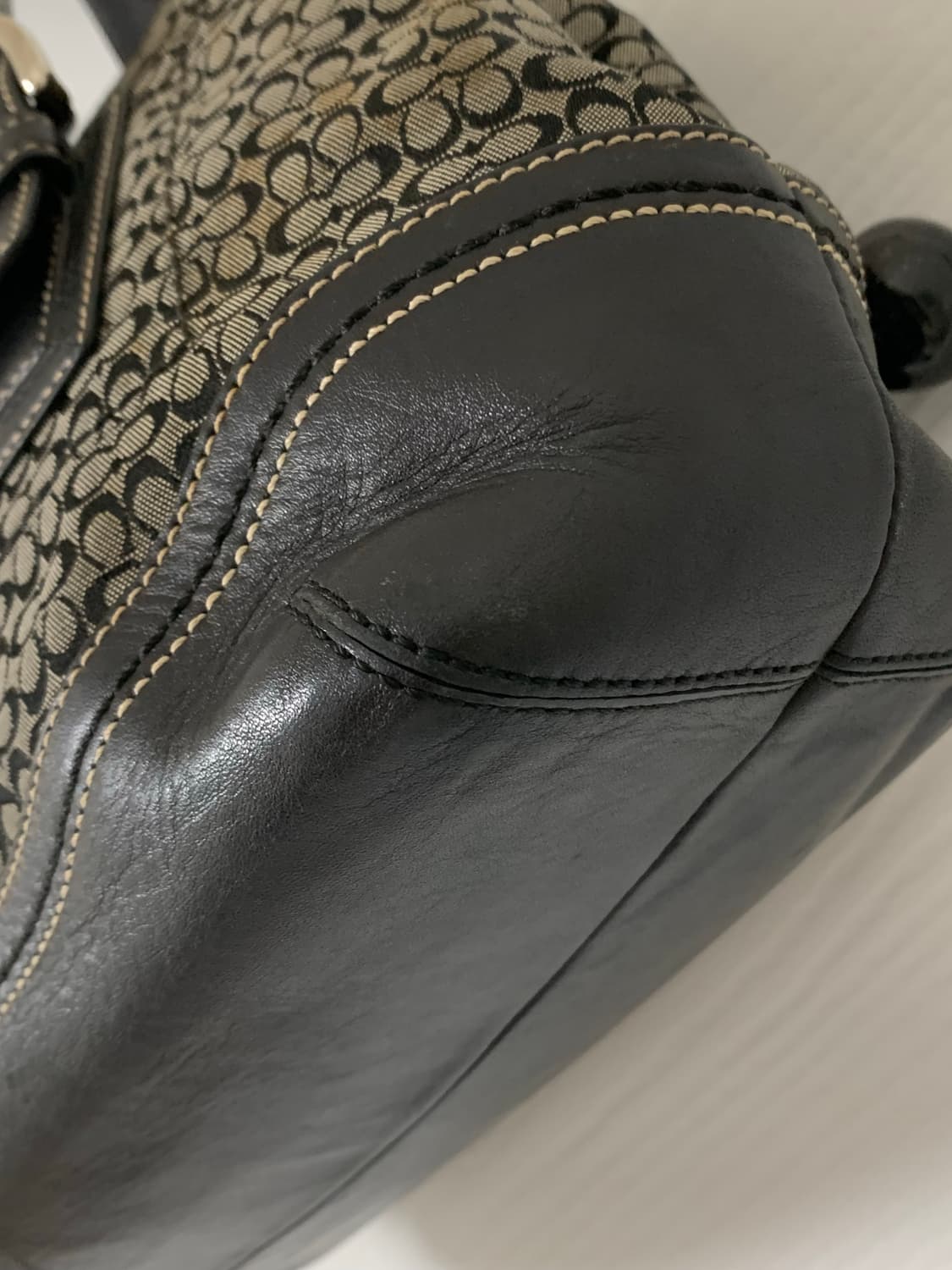 Coach black tote bag 상품이미지3