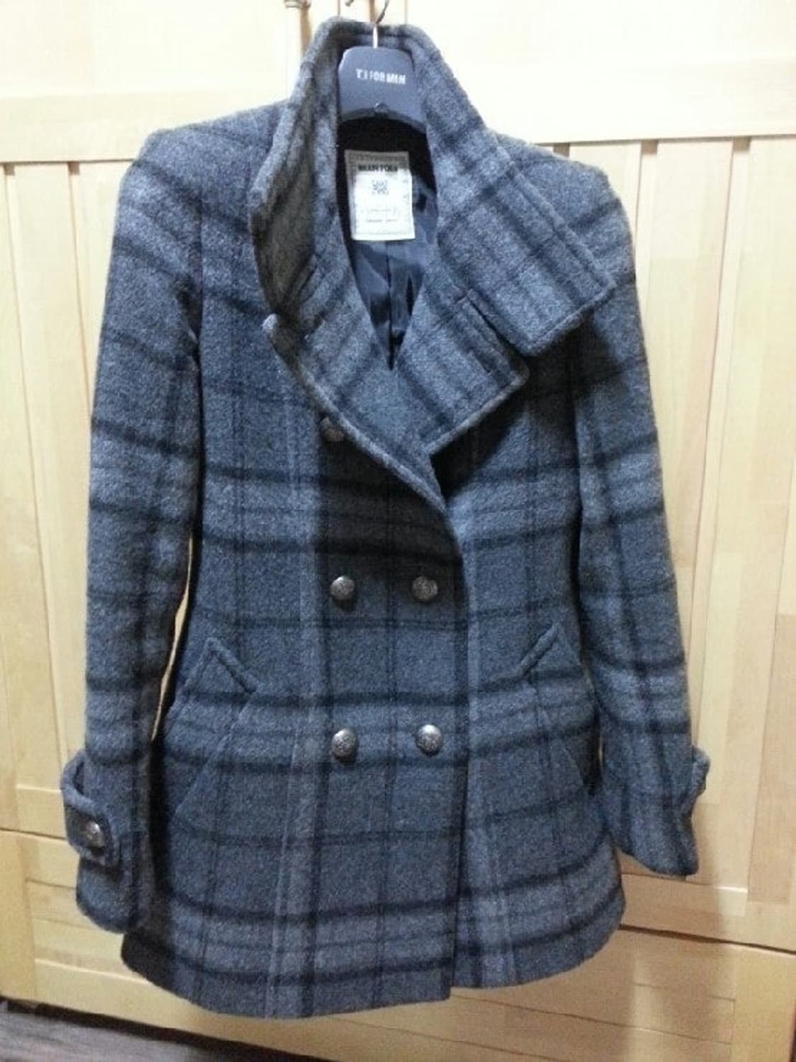 빈폴 여성 체크코트 구해요 상품이미지1