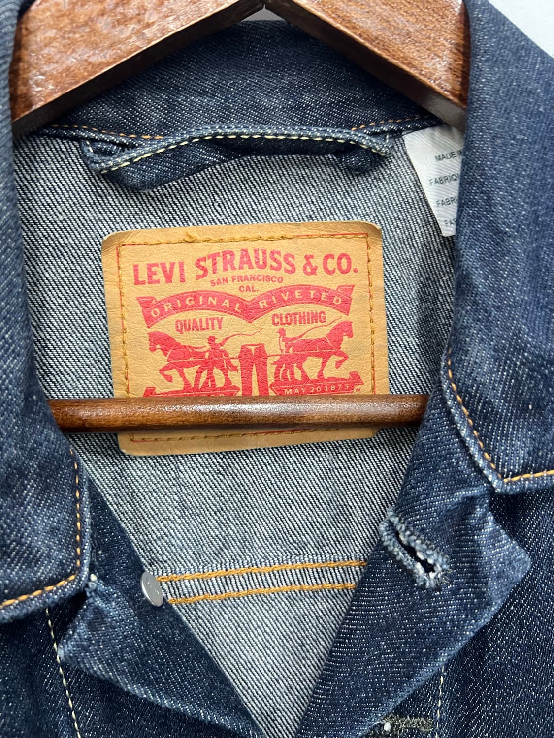 리바이스 데님 자켓  상품이미지2