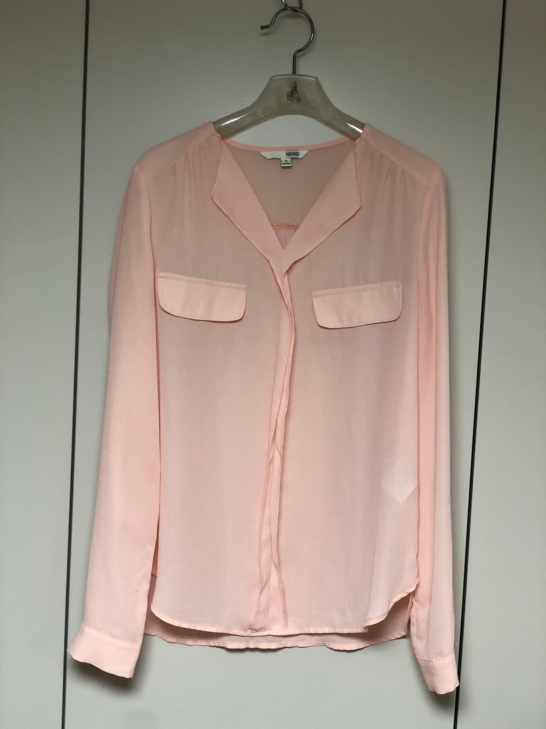 미쏘 살몬 핑크 블라우스 상품이미지3