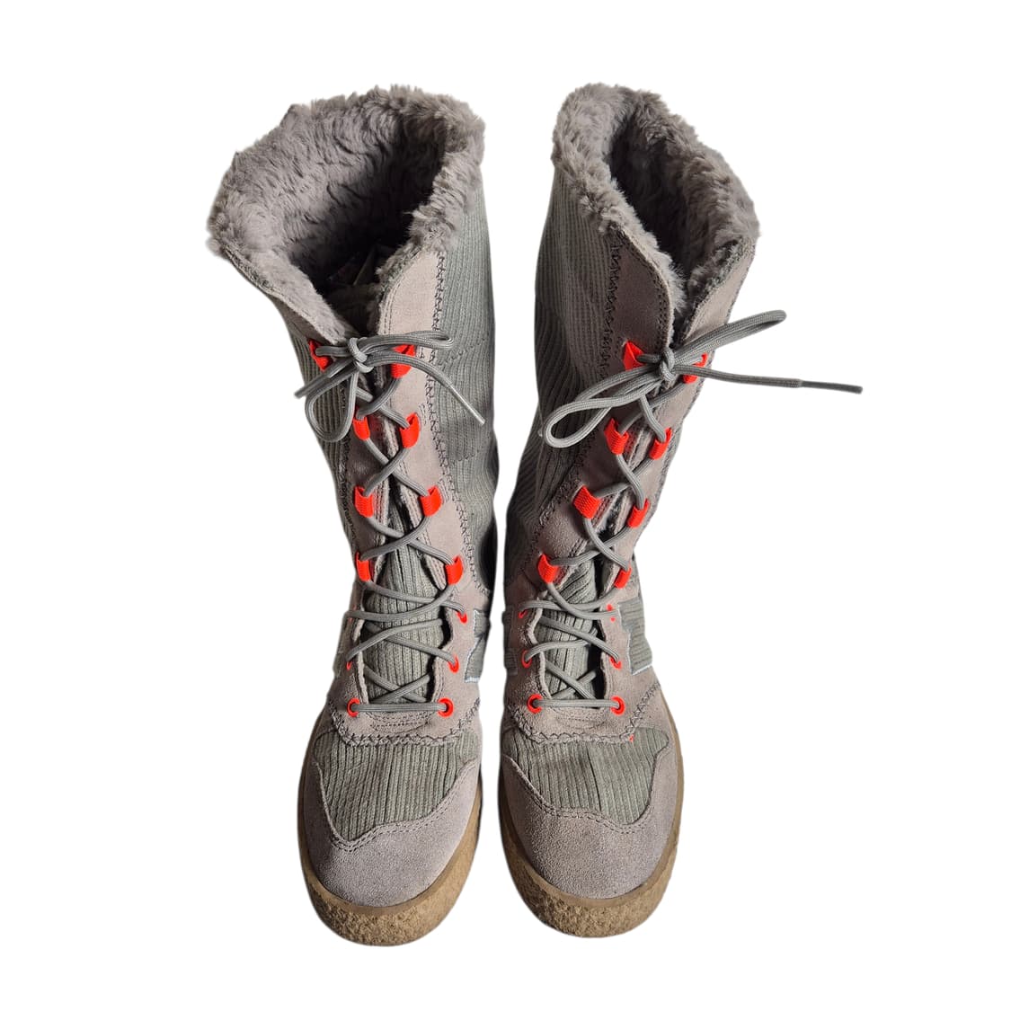 240) 뉴발란스 니트 퍼 부츠 상품이미지5