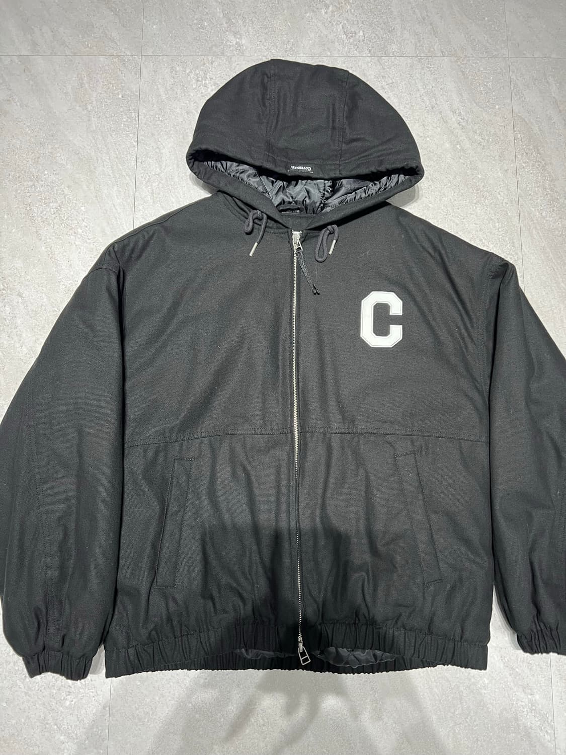 커버낫 C 옥스포드 후드자켓 블랙 M 상품이미지1
