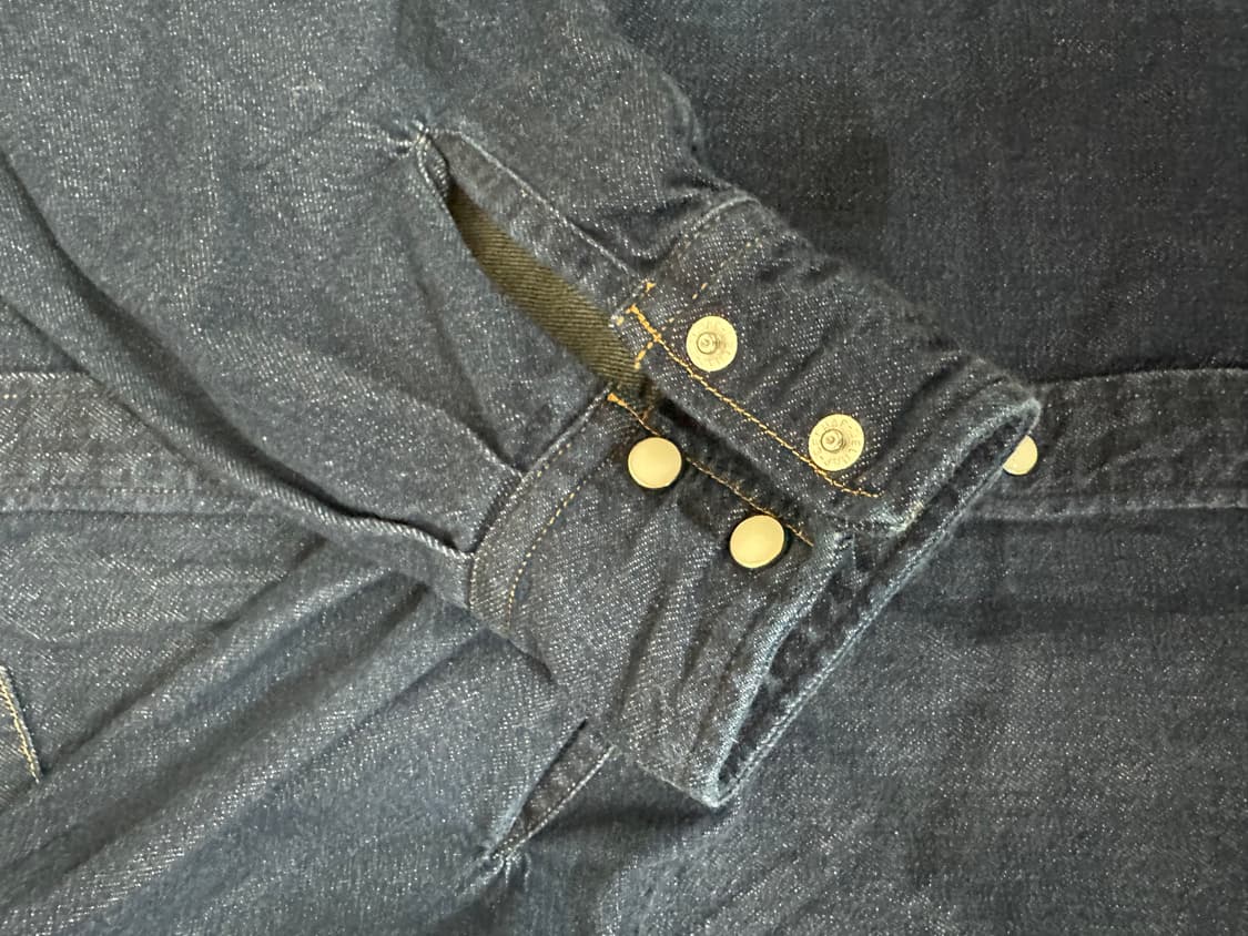 [3] 캐피탈 8oz 데님 허스키 웨스턴 셔츠 상품이미지5