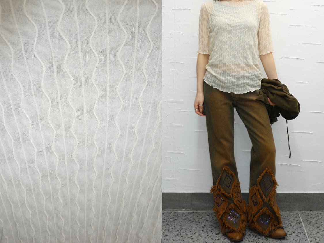 sheer wave tee  상품이미지1