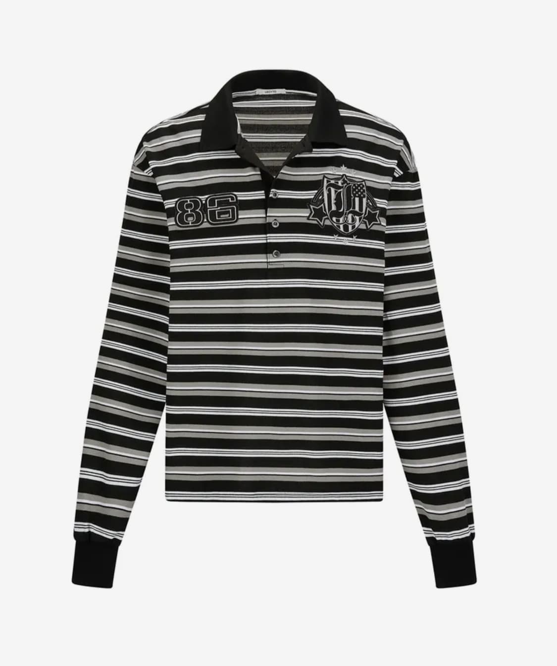 86 Rugby Stripe PK [BLACK] 상품이미지1