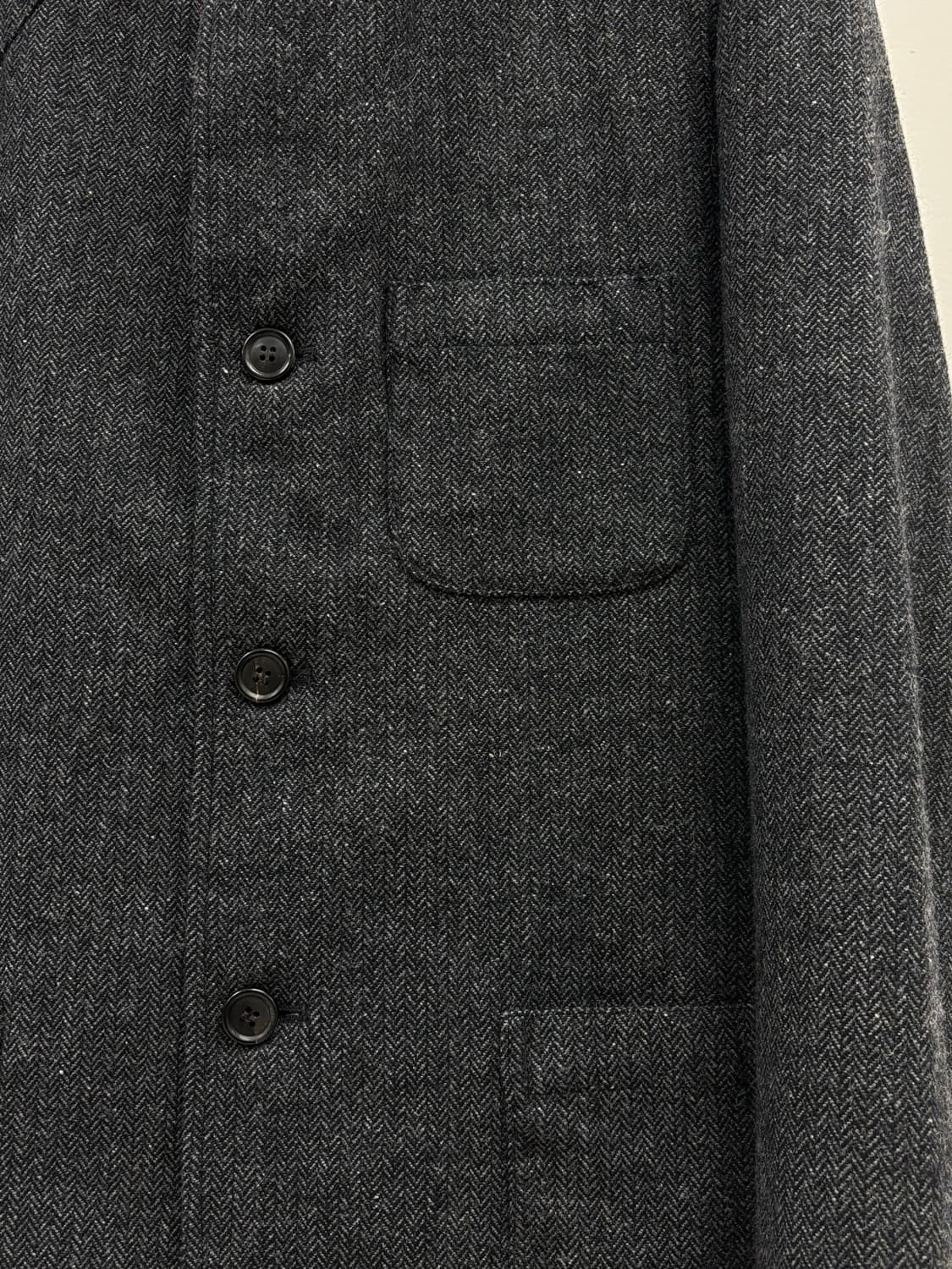 빈티지 차콜 울 자켓 상품이미지8