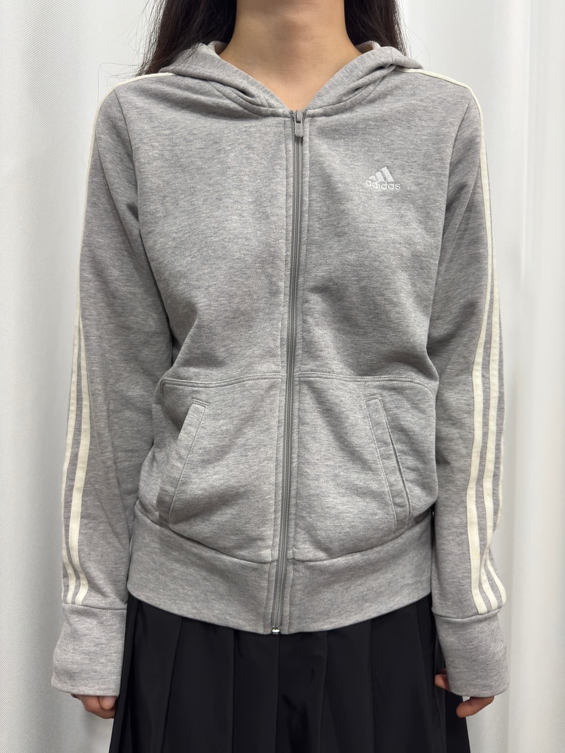 adidas gray line hood zipup 상품이미지1