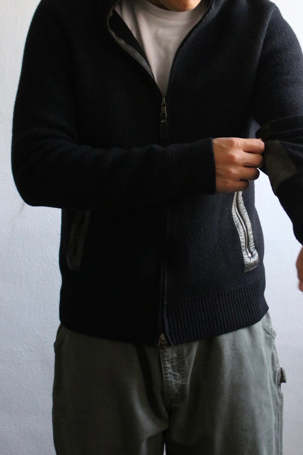 폴로 니트 집업 상품이미지2