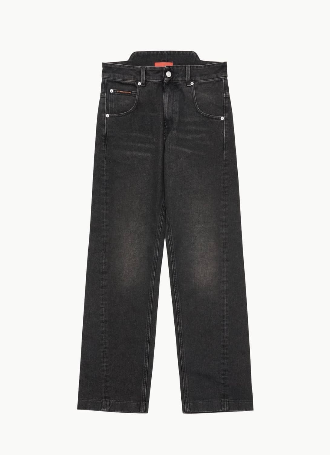 [s] commission shift jeans 블랙 상품이미지1