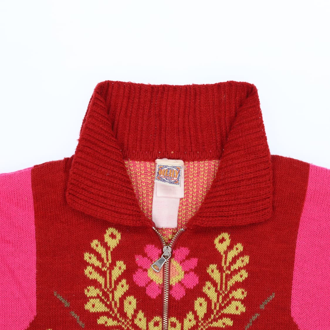 오일릴리 플라워 니트 집업 N7530 상품이미지3