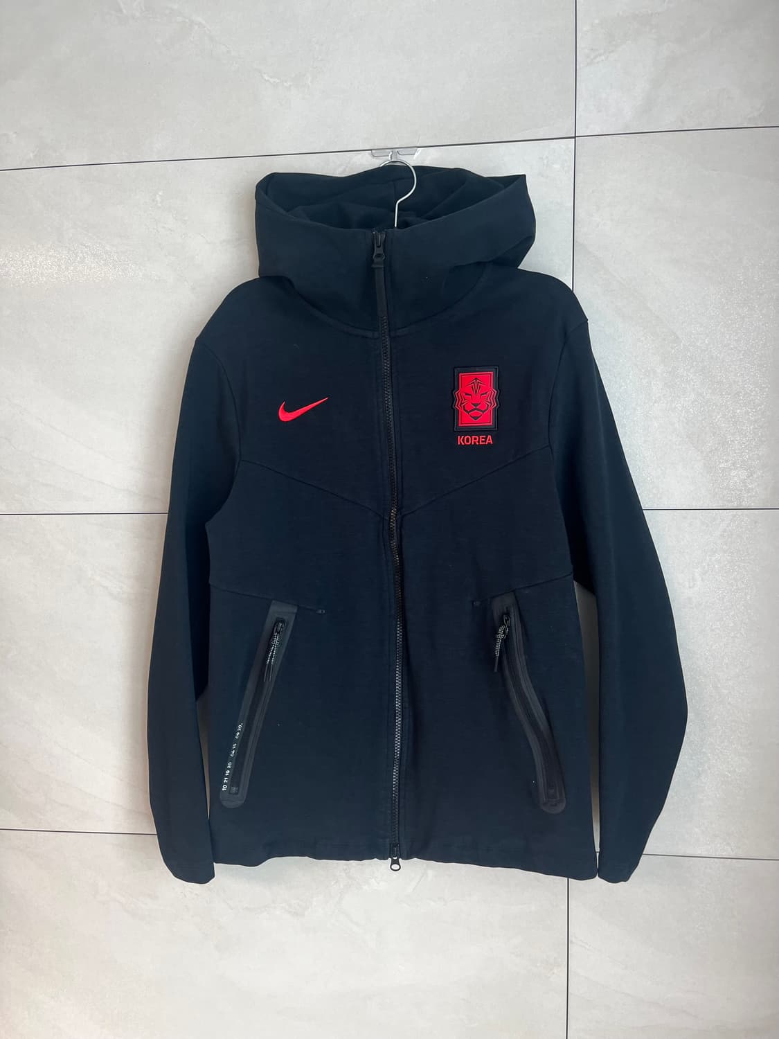 20-22 대한민국 축구 국대 선수지급용 나이키 테크팩 후드집업 상품이미지4