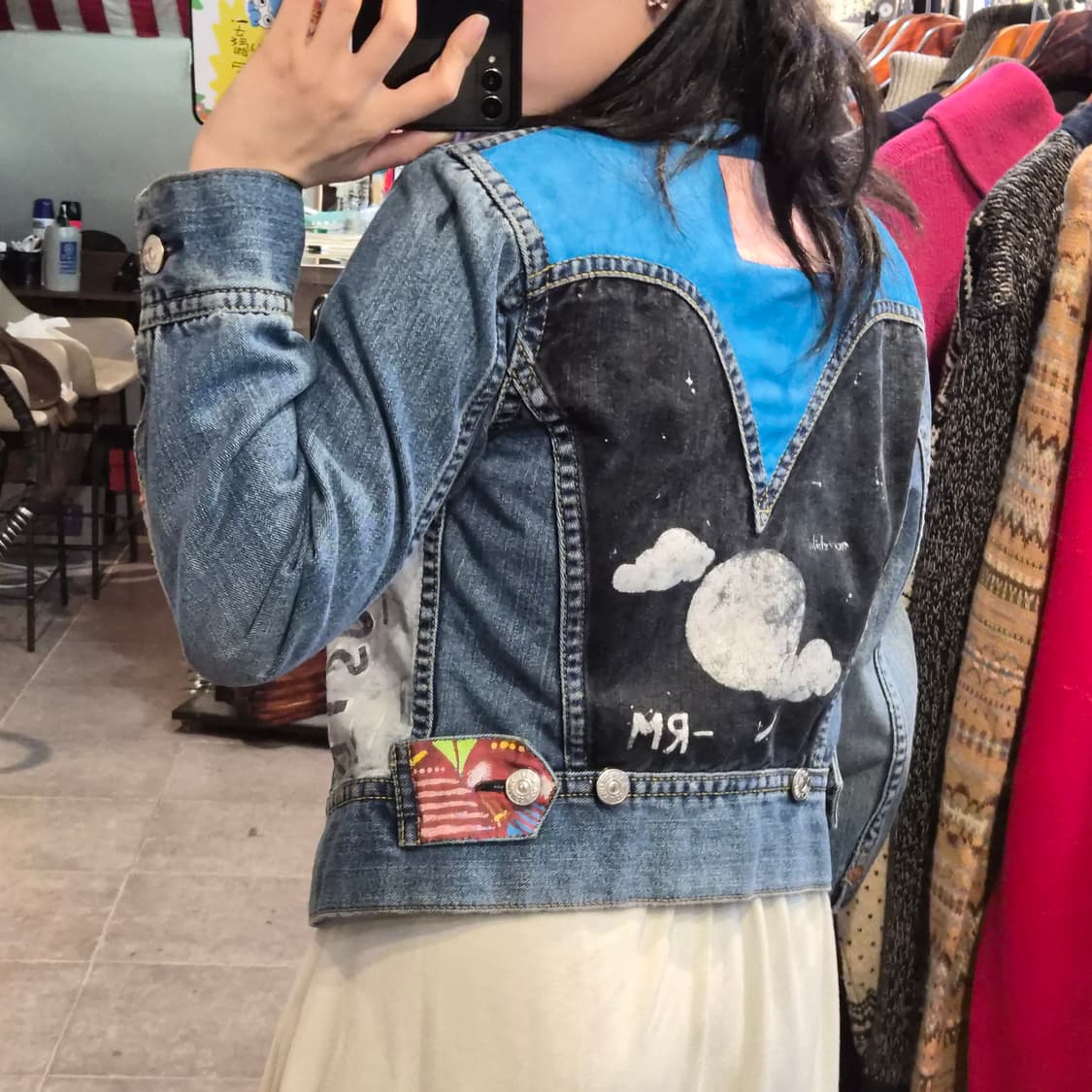[NO.9] 리바이스 BTS 핸드페인팅 데님자켓 상품이미지4