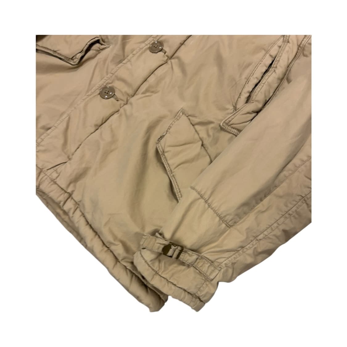 M) 랄프로렌 데님앤서플라이 베이지 밀리터리 후드 자켓 OP-007 상품이미지4