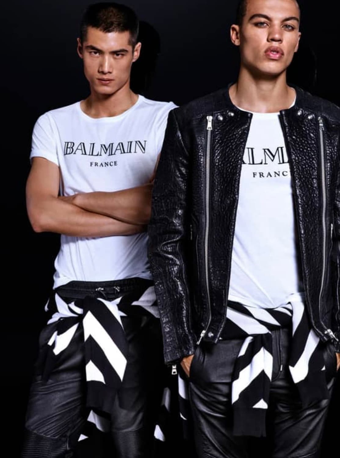 15FW Balmain X H&M biker jacket 상품이미지1