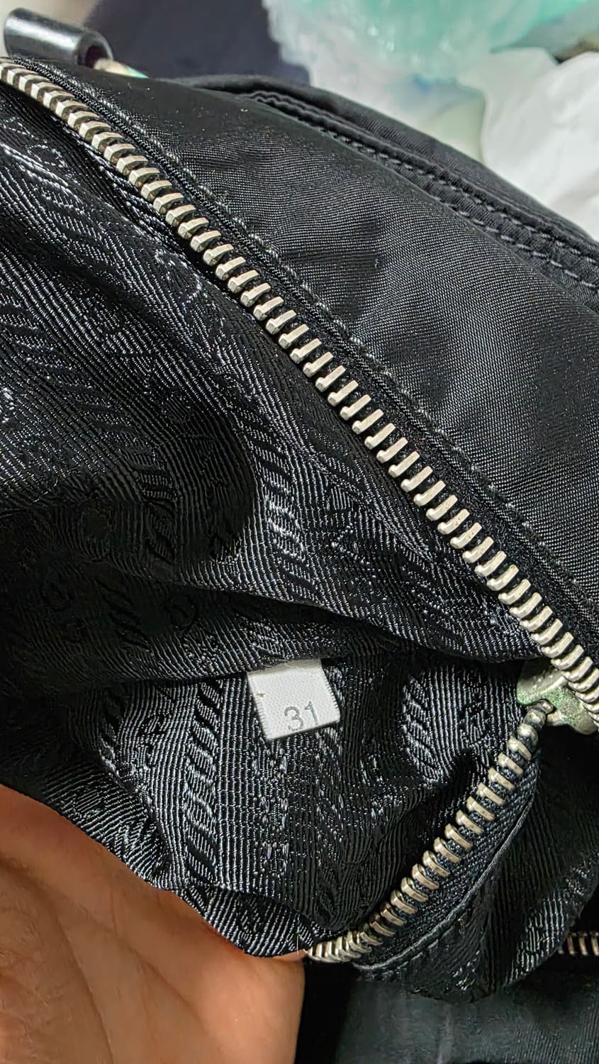 프라다 Pre-Owned 2013-2025 테수토 사첼 백 YRRBJ40 상품이미지9