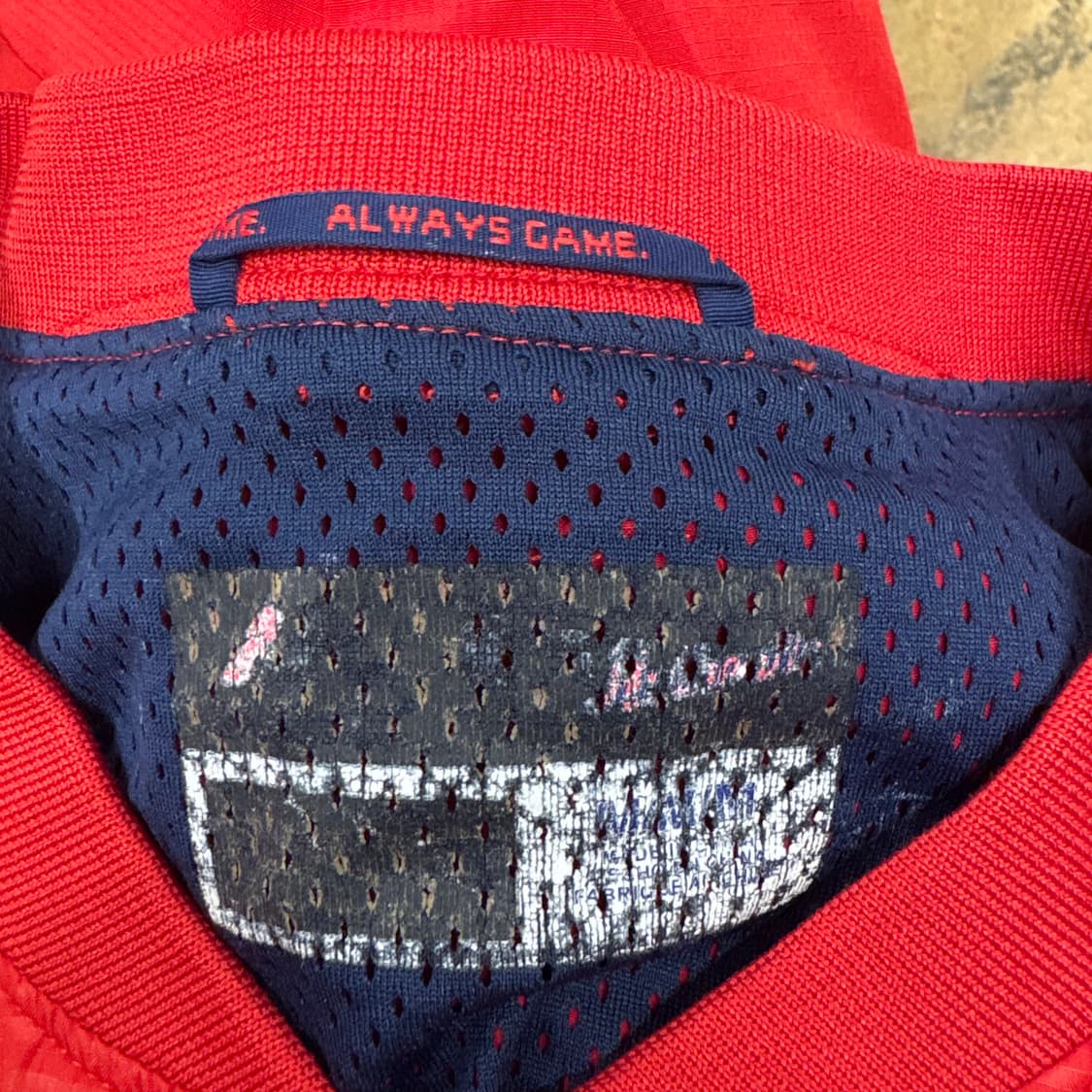 [정품] MLB 보스턴 레드삭스 바람막이 웜업티 b15 상품이미지5