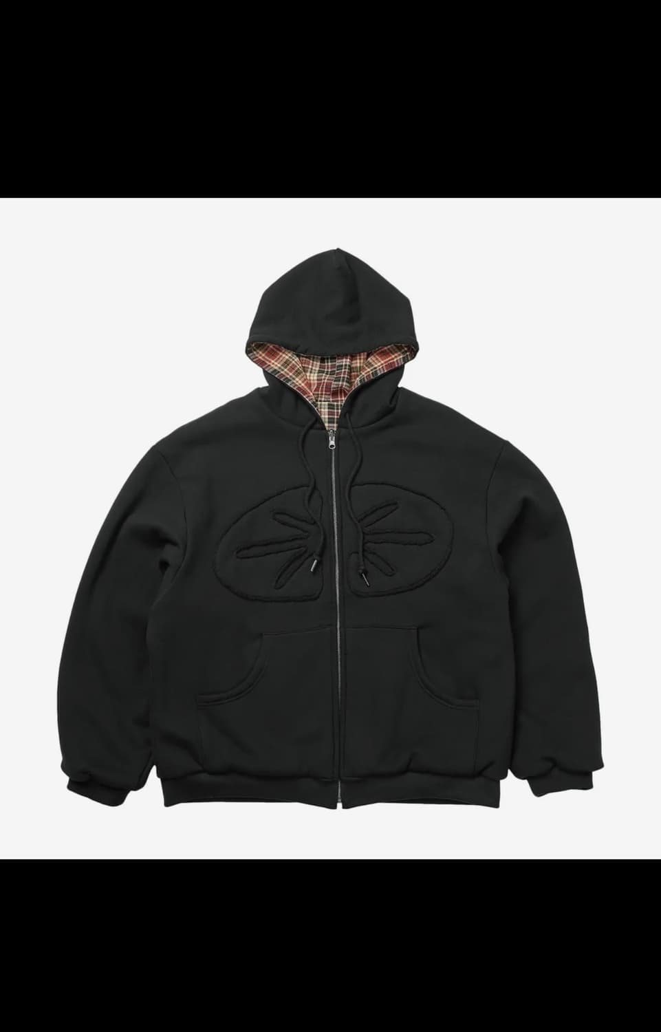 ERTR 리버시블 후드집업 레드 상품이미지1